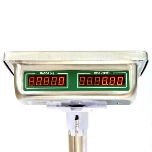 весы товарные мидл мп 150 мда ф-3 (20/50,400х500 нерж) красная армия