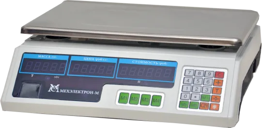 Весы торговые Мехэлектрон ВР4900-15-2Д-ДБ-06