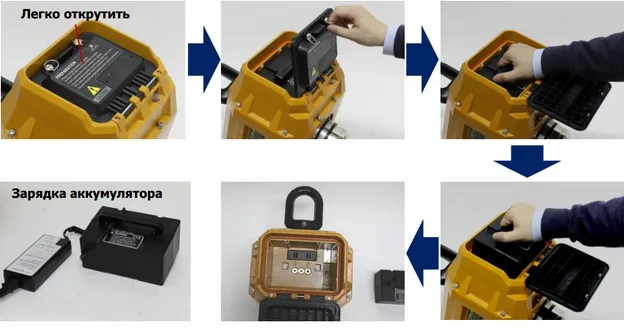 Замена аккумулятора на примере весов CASTON III от CAS