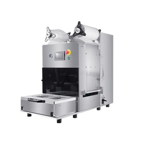 Запайщик лотков EV-273 (187*137*120 мм, 2 лотка за цикл, вакуум, газ, скин)