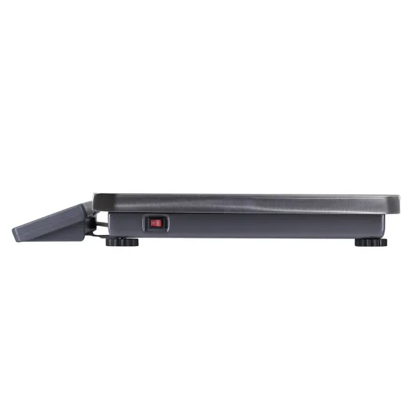 фасовочные настольные весы m-er 224 f-32.5 steel lcd usb без акб