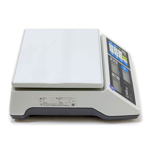 весы торговые cas er jr-06свu