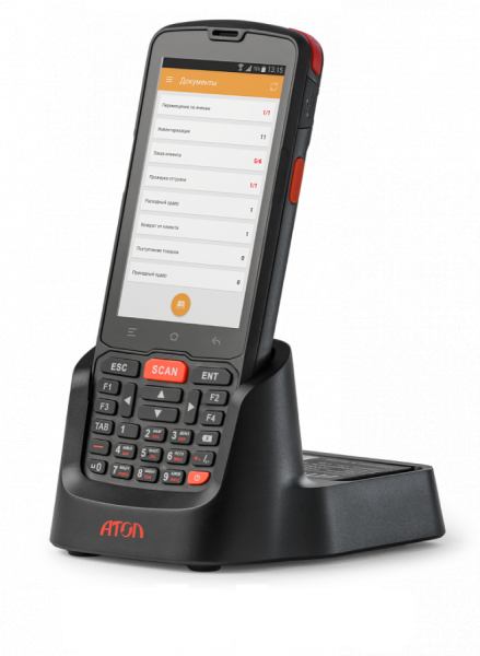 картинка терминал сбора данных атол smart.slim plus базовый (and 10 с gms,mt6761d,2d, wi-fi, bt, nfc) (53529) от магазина Формула Торговли