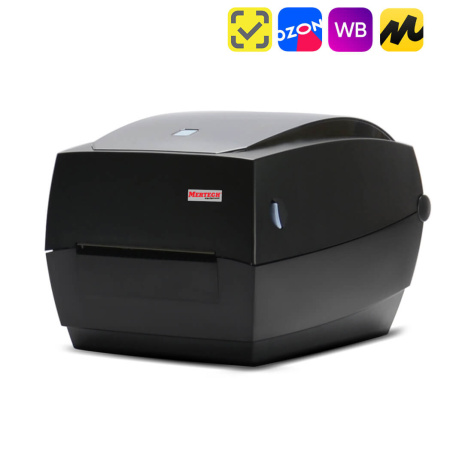 Принтер этикеток MPRINT TLP100 TERRA NOVA (термо трансферный, 300dpi, USB, RS232, Ethernet) черный